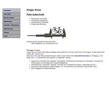 Tablet Screenshot of holger-koch.com